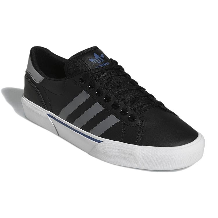 adidas Originals Abaca Freizeit Rutschfest Langlebig Niedrig geschnitten Skateschuhe Unisex Sneaker Schwarz Grau GY7136