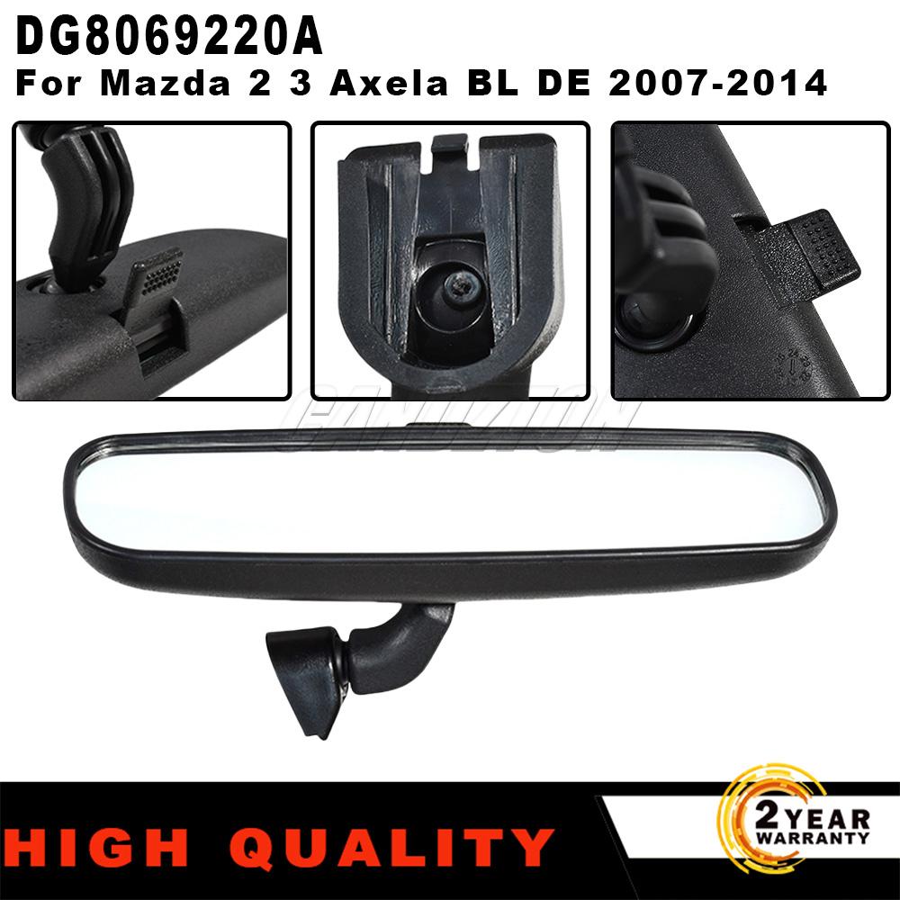 DG8069220A New Car Front Inner Interior Rearview Mirror For Mazda 2 3 Axela BL DE 2007-2014 Easy Installation Car Accessories