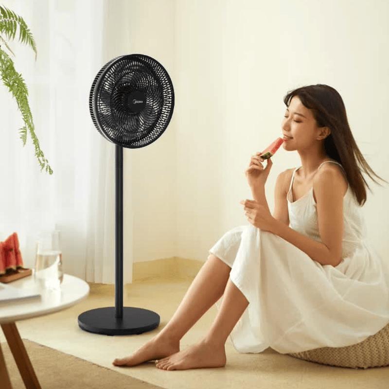 Midea 7-Blade DC Motor Smart Pedestal Fan CN plug (adapter included)