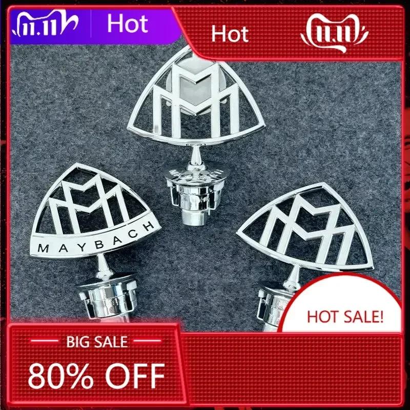 Car Sticker New 2025 For Mercedes Benz Car Hood Emblem Badge Sticker For Mercedes Benzs Maybach GLS S Class S560 S600 S650 S680