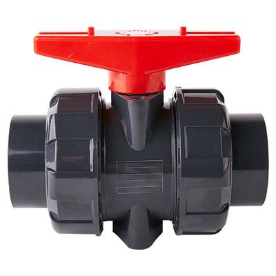 Plastic UPVC Double Union Ball Valve