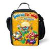 Child Insulated Large Capacity Bag Super Zings SuperThings for Boy Girl Student Outdoor Picnic Resuable Thermal Cooler Lunch Box