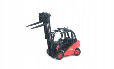 Linde H30D Forklift Truck with Coupler Bruder 02511 Profi Series 1:16
