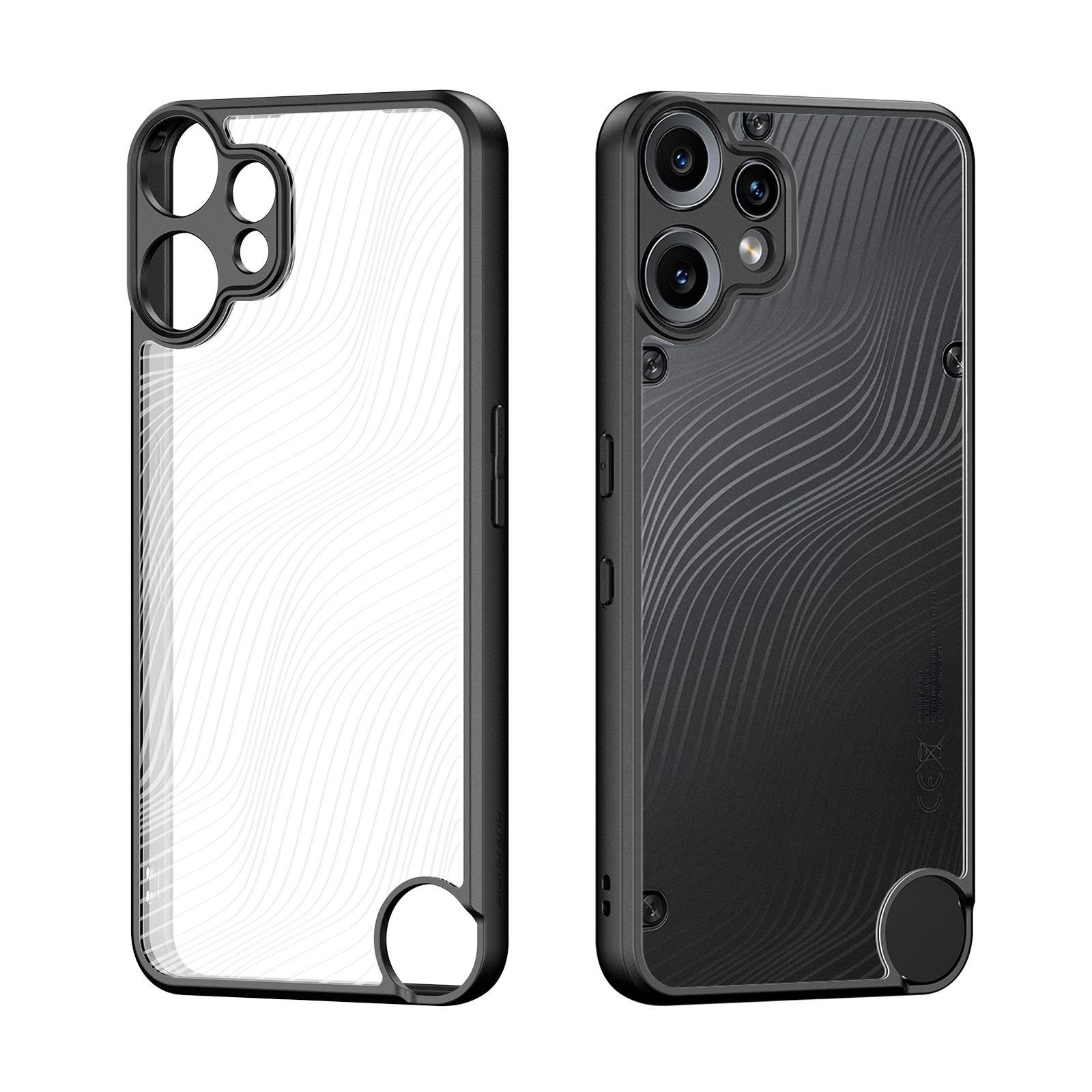 

For Nothing CMF Phone 2 Pro Case DUX DUCIS Aimo Series TPU+PC Matte Drop-proof Phone Cover (REACH Certification) Black