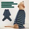 Kuoser Dog Surgery Suit Female Spay, Soft Dog Pajamas, Long Sleeve Puppy Recovery Suit, Pet Clothes Onesie for Surgery, Doggie Neuter Spay Bodysuit