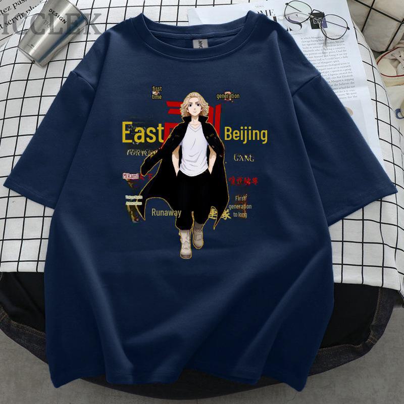 Tricou Unisex cu Mânecă Scurtă Anime Tokyo Avengers 2021