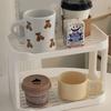 Double-Layer Water Cup Rack Two-Tier Storage Rack Neatly Arranged For Family