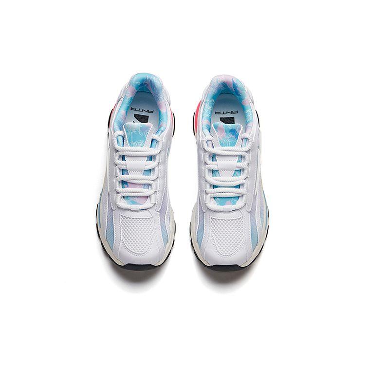 Anta Fashion Trend Low-Top Dad Shoes Women sneakers White Blue Purple 122038899-14