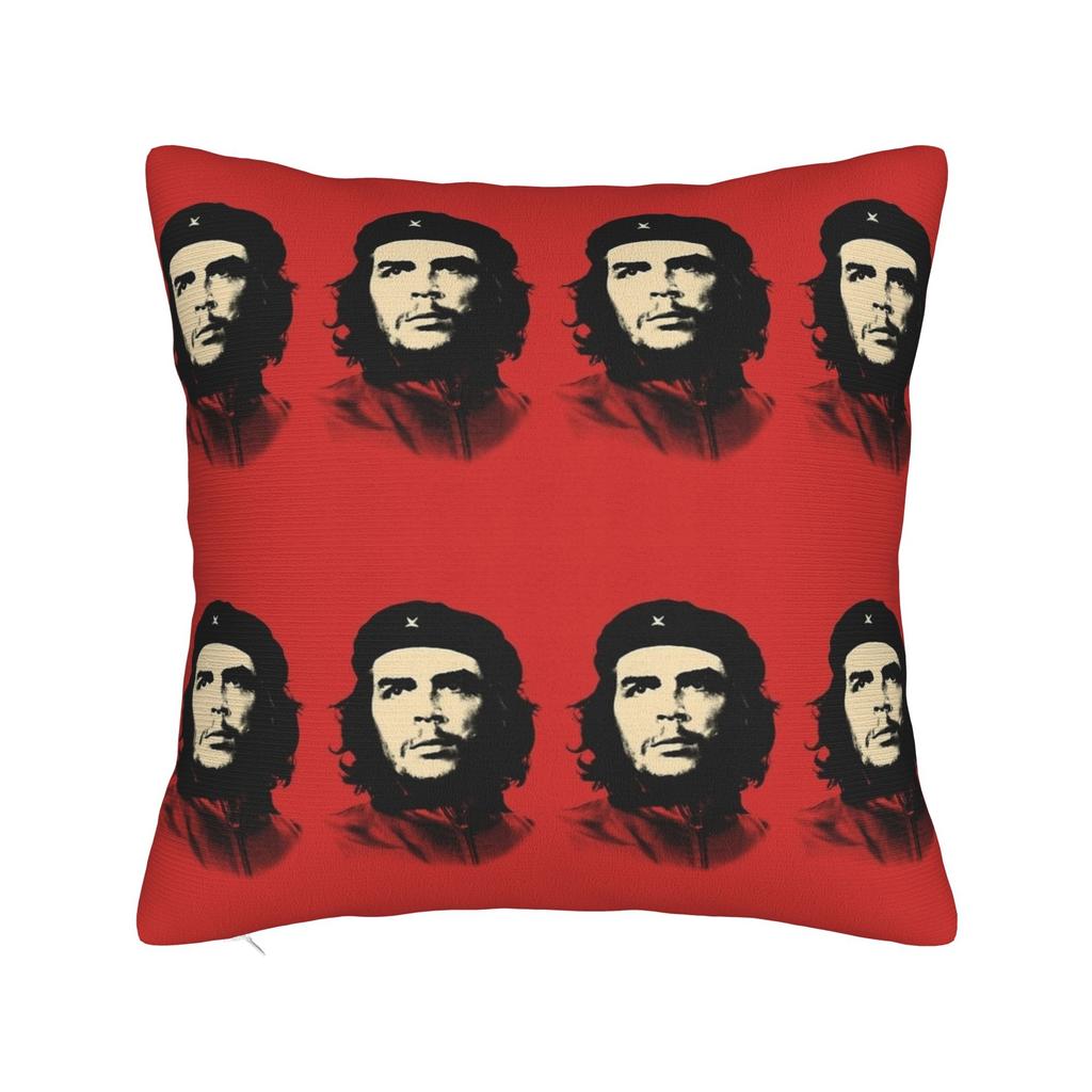 Che Guevara Argentine Marxist Revolutionary Pillowcases Retro Trendy Pillow Case For Living Room Bed Chair Soft Pillow Cover