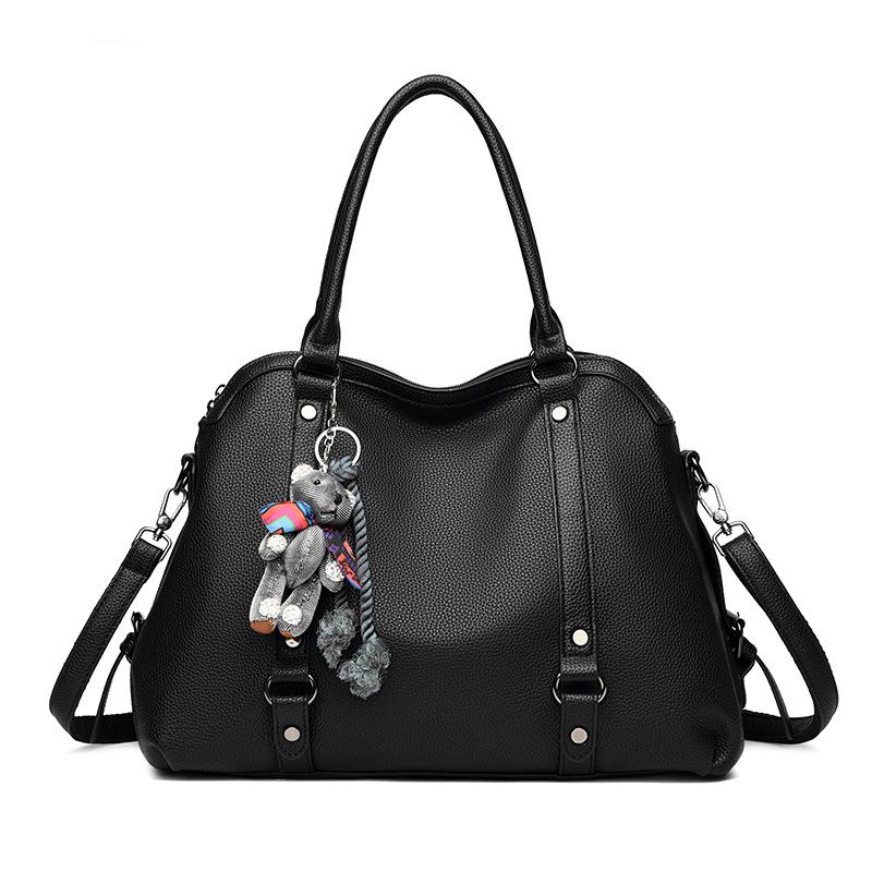 

Women s bag new large-capacity wind upper shoulder tray portable single shoulder sloping shoulder large capacity чорний