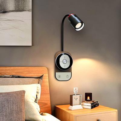 Lámpara LED de Mesa de Noche , Protección Ocular Luz Nocturna de Succión Magnética Lámpara de Pared Multifuncional Dormitorio de Estudiantes Para Estudio/Lectura