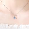 Zircon Clover Flower 925 Sterling Silver Three Leaf Great Gift for Gift Box Included [N/N] Women's Necklace, Pendant, Women's Accessories,