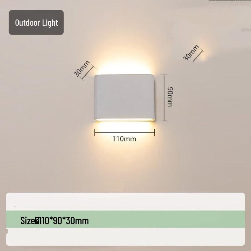 Nu Feng Outdoor Wall Lamp