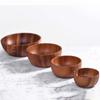 Household Container Natural Acacia Wood Kitchen Utensils Tableware Bowl Ramen Bowls Wooden Bowl
