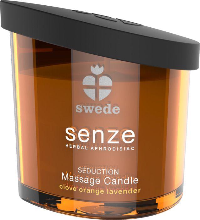 Bougie de massage Swede Seduction - Clou de girofle, orange, lavande 150 ml