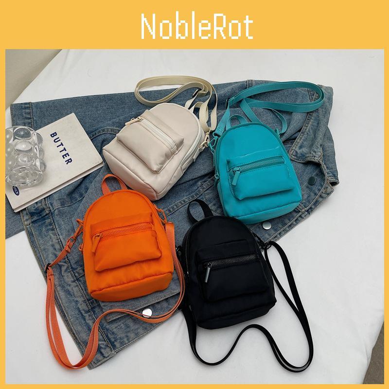 Solid Color Single Shoulder Crossbody Bag Women Backpack Handbag Casual Gift