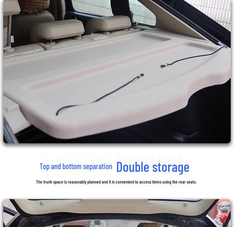 Skoda Octavia Kofferraumteiler & hinteres Gepäckablage