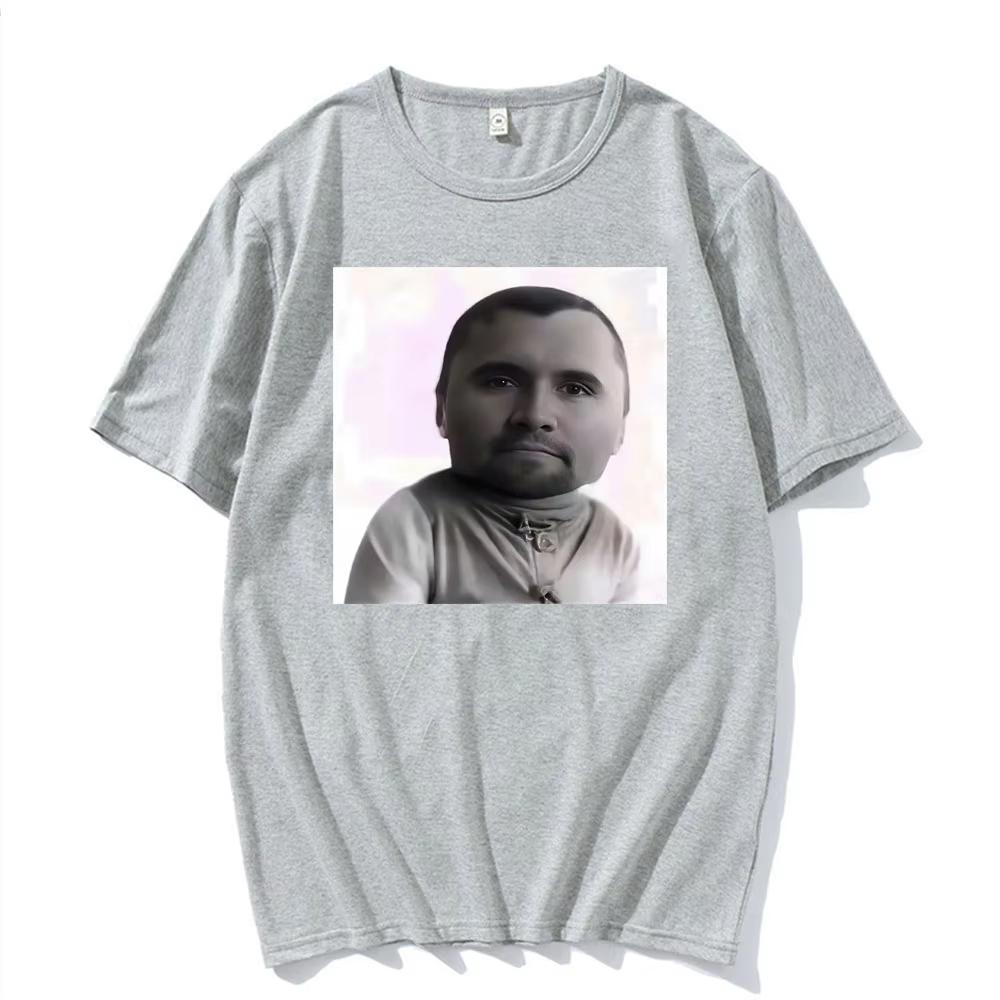 

2026 Funny Charlie Kirk Baby Face Meme Graphic Tee Shirt Unisex Women Fashion Classic Short Sleeve Tshirt Cotton T Shirt Summer 4XL