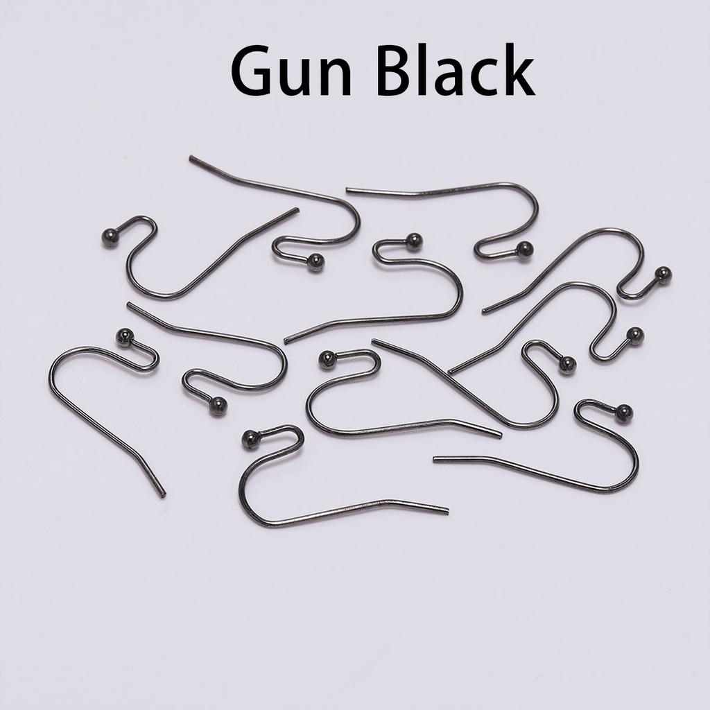 100pcs/lot 21*16mm Earring Hooks Findings Ear Hook Earrings Clasps For Jewelry Making DIY Earwire Supplies