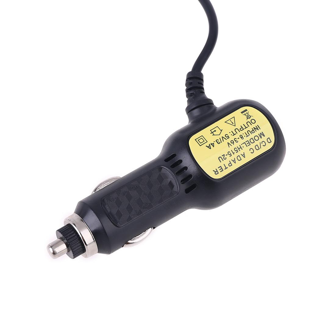 Doppelter Mini-USB-Anschluss Dashcam Auto Zigarettenanzünder Adapter Stromkabel Buchse Ladegerät für DVR Fahrzeugladezubehör