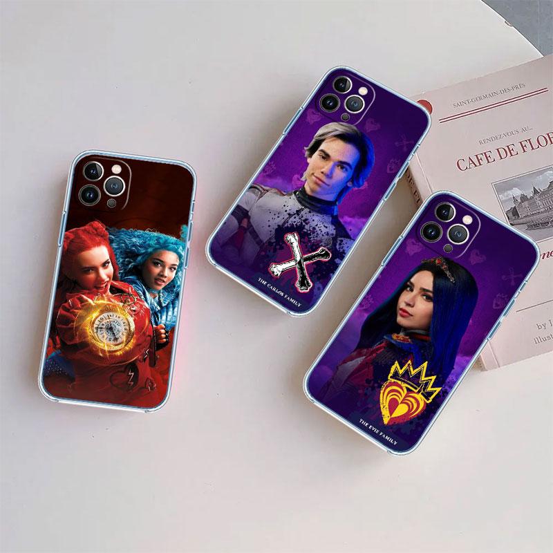 Descendants Transparent Phone Case for LG K22 K30 K40 K40S K41 K42 K50 K50S K51 K51S K52 K61 K62 K71 K92 Q61