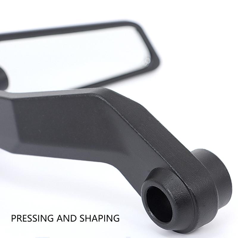 Easy Install Vibration Resistant Rear View Mirror With Wide View Motorcycle Accessory Handlebar Side Mirror