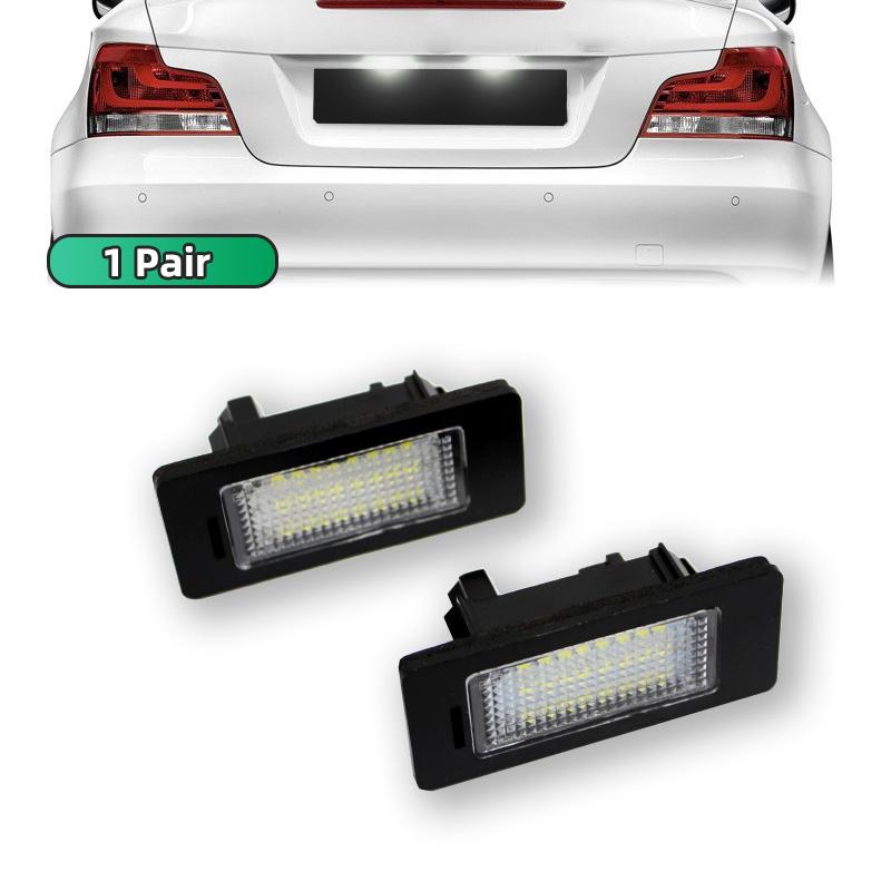 Car Light White No Error for BMW 1 3 5 Series E39 E60 E90 E91 E92 E61 E70 E71 LED License Number Plate Lamp