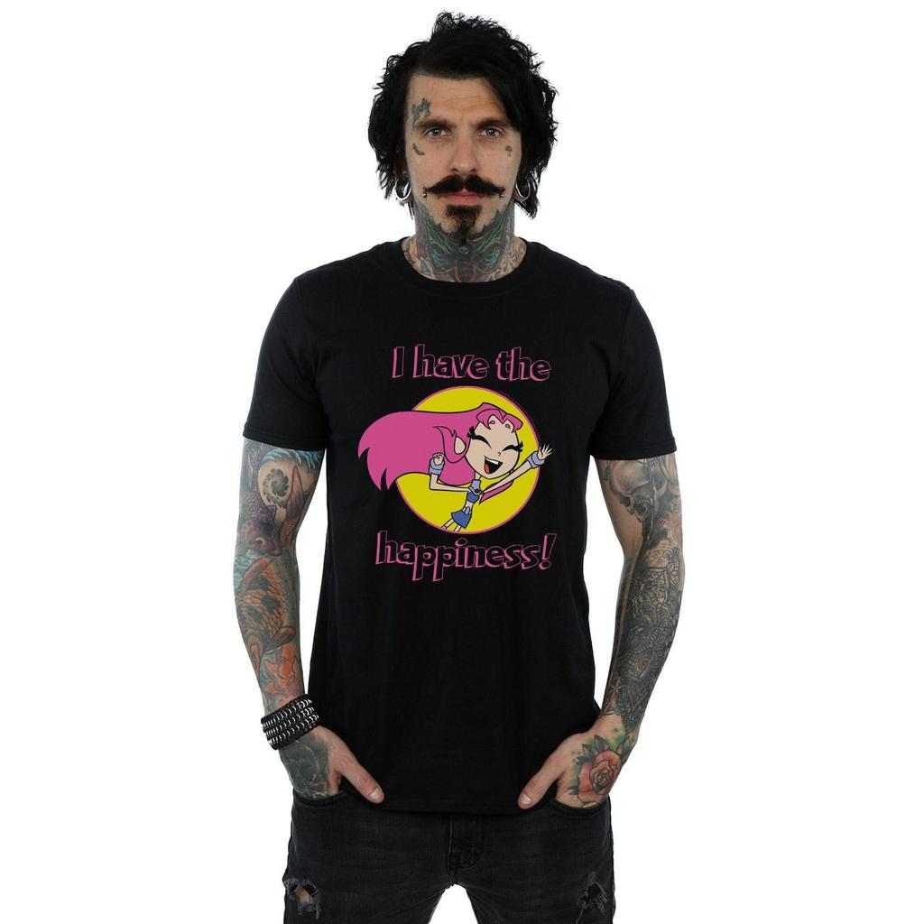 DC Comics Mens Teen Titans Go I Have The Happiness T-Shirt