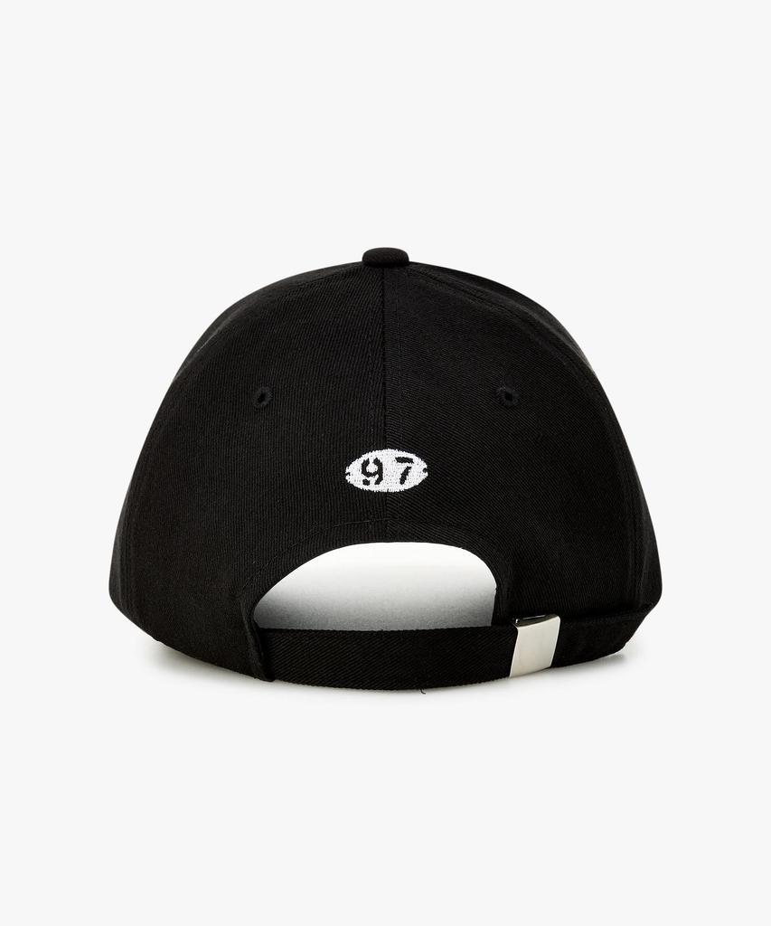 Bobeu Logo Embroidered Ball Cap_Black 7156281001