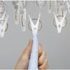 Twinmall Sliding Clothes Drying Hanger, Gray, 38 Pinch, BEILU BE-02G