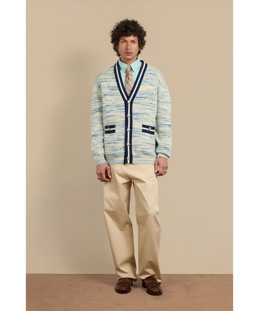 Drole De Monsieur Le Cardigan Mouline D0Wcw25227Otx
