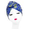 Stylish Donut Turban Hat: European & American Ethnic Swirl Design