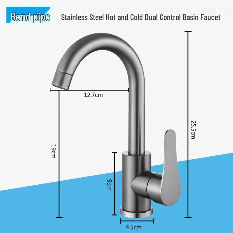 FURONGHUA Stainless Steel Hot & Cold Kitchen Faucet