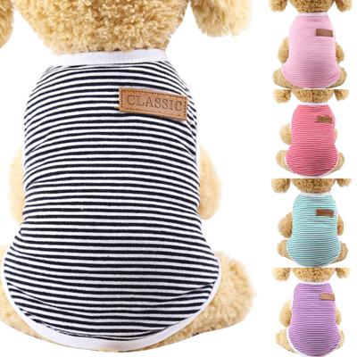 All-match ademende stijlvolle ronde hals hond kattenvest outfit huisdierkleding
