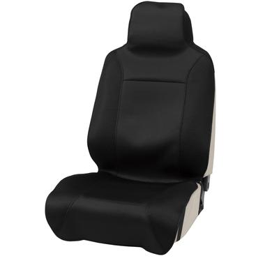 BONFORM Dry Knit Sitz Feuchtigkeit Schnell Vordersitz 1 Bezüge, Antibakteriell, Feuchtigkeitstransportierend, Trocknend, Stück, Schwarz, 4117-10BK