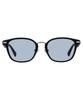 [Zoff] SUNCUTGlassesUV100%CUT Wellington-style Sunglasses  Leather-like rubber temples, non-slip, unisex, UV protection, men's and women's
