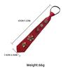 Versatile Flowers Butterfly Tie Luxury Design Shirt Tie Autumn Creativity Multi Element Splicing Accessories