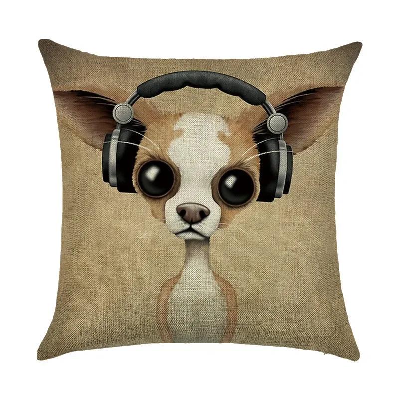 45*45Cm Cartoon Design Pillowcase Creative Household Linen Pillowcase Car Sofa Cushion Cover