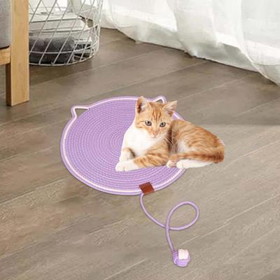 Kratzmatte für Katzen, Kratzbrett, Bodenkratzmatte für Katzen, Horizontal für