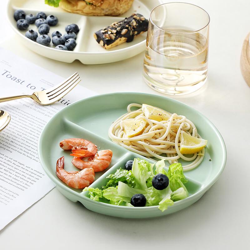 Ru Han Bone China Baby Divided Plates Set