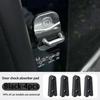 2/4pcs Silicone Door Lock Protector for Cars Door Lock Shock Absorber Pad Anti-Collision Pad Silent Soundproofing Seal