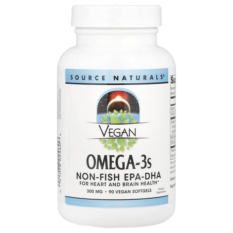 Vegan Omega-3s, 300 mg , 90 Vegan Softgels