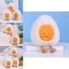 Peluche Carino Uovo Sodo Bambole Famiglia Uova Per Divertimento E Comfort