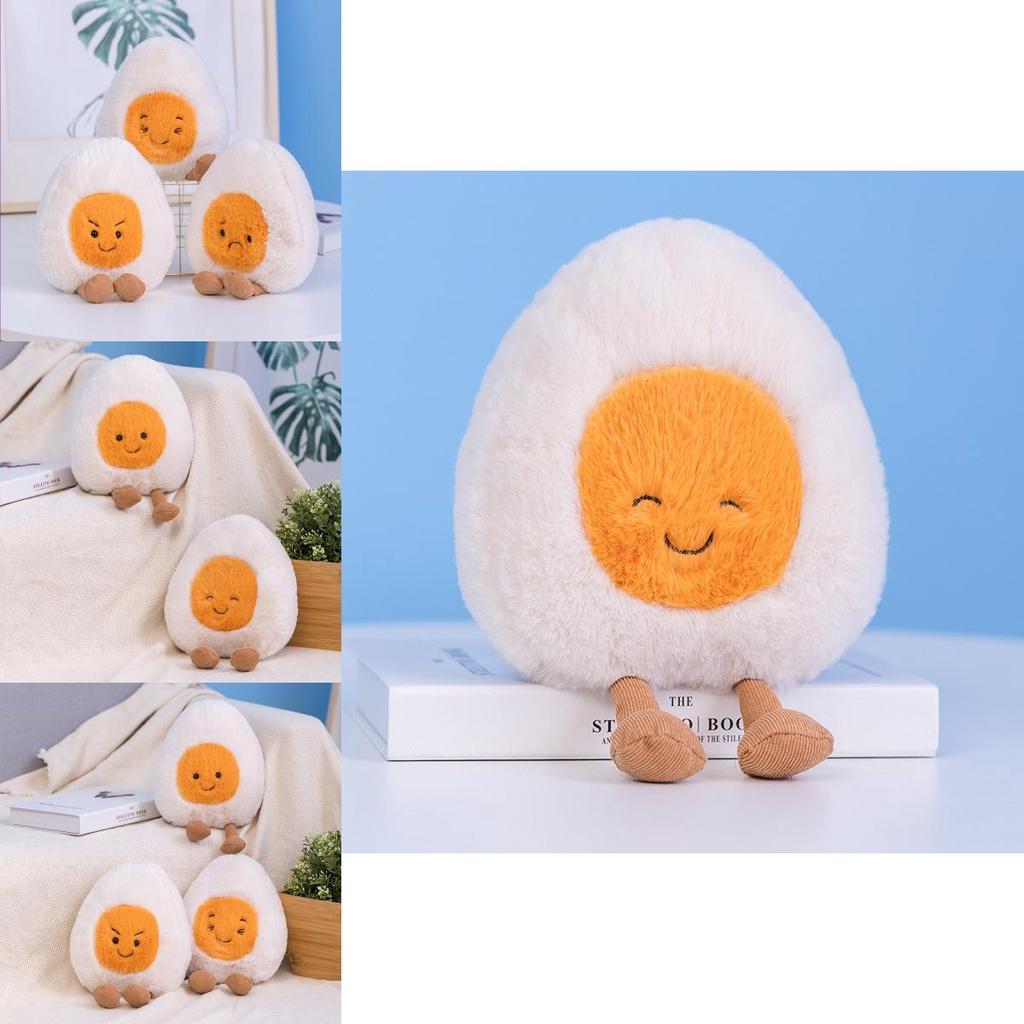 Peluche Carino Uovo Sodo Bambole Famiglia Uova Per Divertimento E Comfort