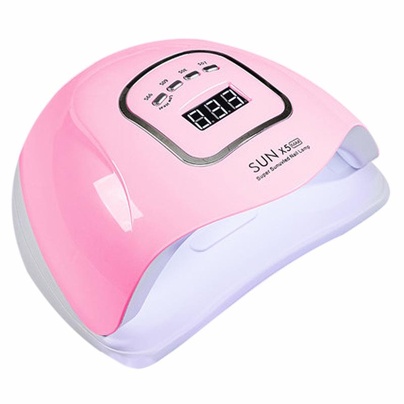 SUNX5MAX 180W Nail Lamp: LED Phototherapy Dryer for Quick Gel Polish Curing
