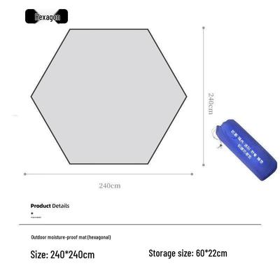 OEING Outdoor Hexagonal Camping Mat