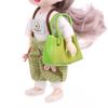 Dollhouse Miniature Handbag Purse Doll Mini Shoulder Bag Model Kid Pretend Play Toy Doll House Accessories