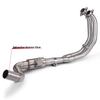 Stainless Steel Exhaust Muffler for Sai 350/400 - Front & Middle Sections, 51mm