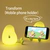 Mango Silicone Night Light Timed Sleeping Atmosphere Decompression Pat Night Light Creative Ornament Mobile Phone Holder