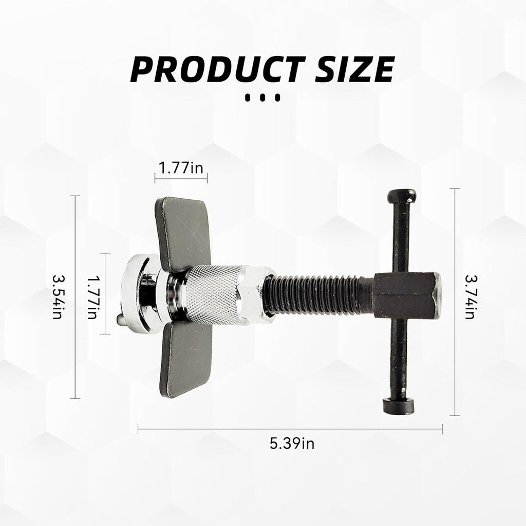 Car Brake Piston Wind Back Tool, 3Pcs/Set Brake Caliper Piston Rewind Tool, Auto Rear Brake Pad Wind Back Tool, Brake Caliper Wind Back Tool For